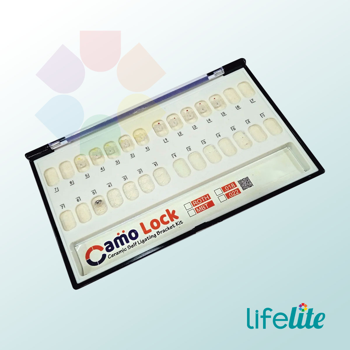 CamoLock – Premium Ceramic Self Ligating Bracket