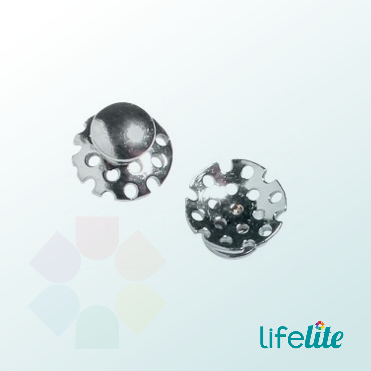 Lingual Button – Perforated Base