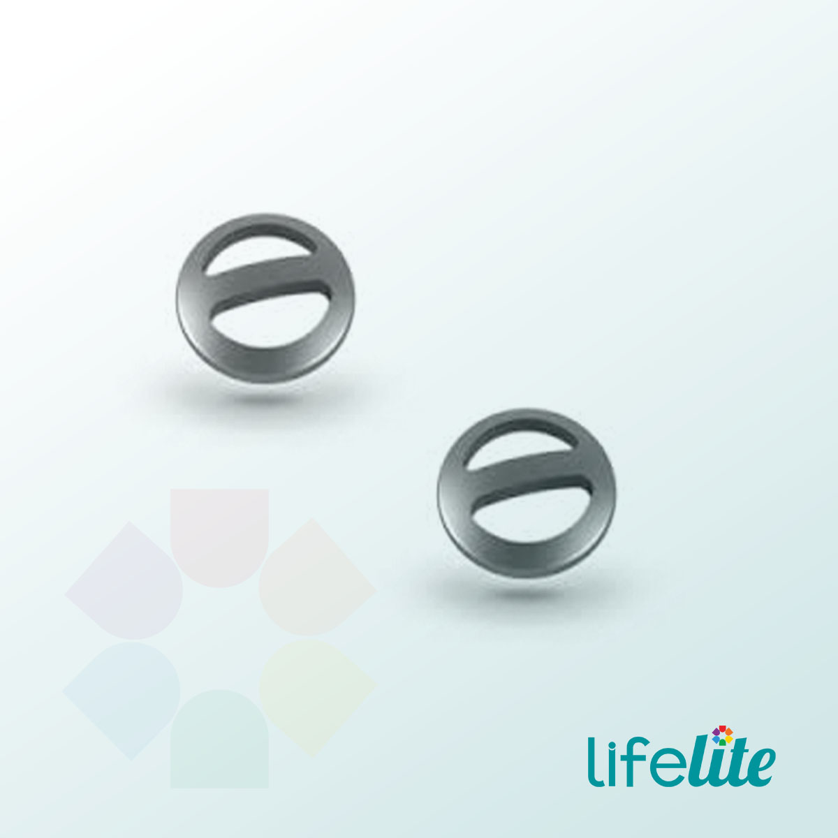 Suture Disc – D Hole Titanium