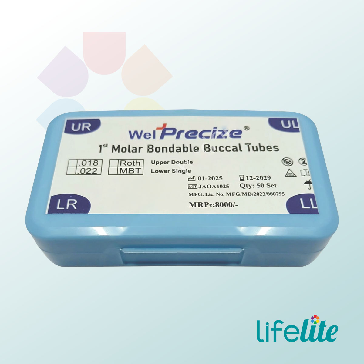 WelPrecize – 1st Molar Bondable Buccal Tubes