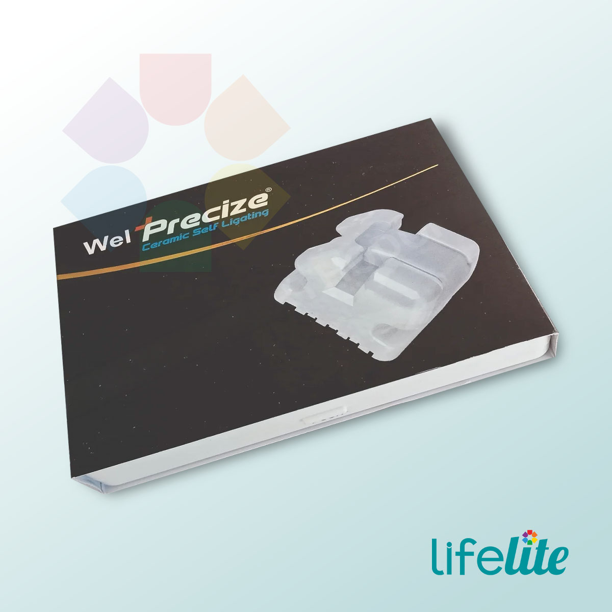 WelPrecize - Premium Mesh Base Ceramic Self Ligating Bracket Kit